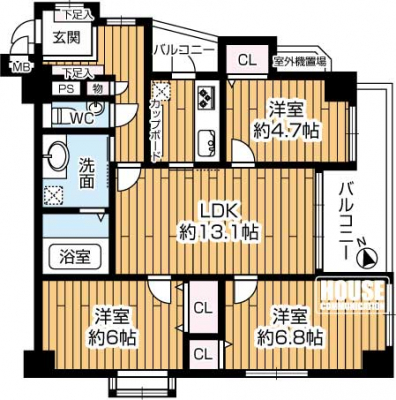 �Ԏ��}�i�̂P�}���V�����j�@-