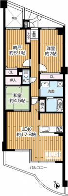 Ԏ}îP}Vj@ 3LDKAi3298~ALʐ81.9uoRj[ʐ14.64uA쐼oRj[