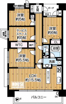 Ԏ}îP}Vj@3LDK{WTCENAi6790~ALʐ82.27uoRj[ʐ11.67uAoRj[