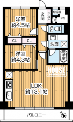 Ԏ}îP}Vj@SGARݒu\2LDK^Cv̂łB