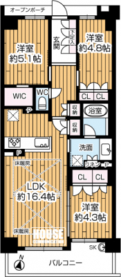 Ԏ}îP}Vj@Lʐ75.05uA3LDK^Cv̂łB