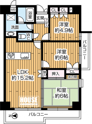 �Ԏ��}�i�̂P�}���V�����j�@14�K����3�K�����E�쐼�p�����E��L�ʐ�76.6�u�̂R�k�c�j�I