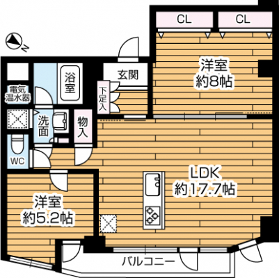 �Ԏ��}�i�̂P�}���V�����j�@���QLDK�A��L�ʐ�67.07�u�A�x�����_�ʐ�5.51�u