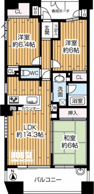 �Ԏ��}�i�̂P�}���V�����j�@15�K����7�K�����E�쐼�p�����E��L�ʐρF72.17�u�̂R�k�c�j�I