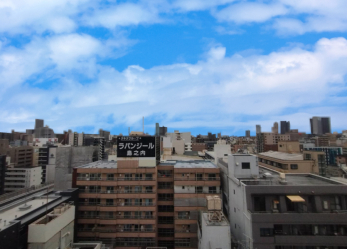 �Z�˂���̒��]�ʐ^�@��14�K��������̒��]�ł���