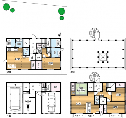 �Ԏ��}�i�̂P�ˌ��j�@-