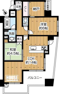 �Ԏ��}�i�̂P�}���V�����j�@10�K����3�K�����E�쓌�p�����E��L�ʐρF63.55�u�̂R�k�c�j�I