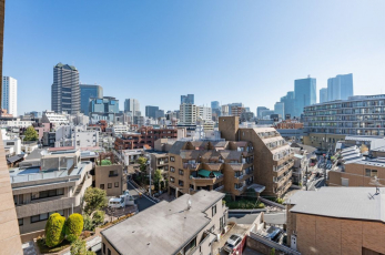 �Z�˂���̒��]�ʐ^�@�o���R�j�[����̒��]�i�����ʁj