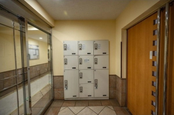 ���̑����p���@����z�{�b�N�X������A���s�ݎ��̉ו��̎󂯎������S�ł�