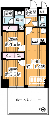 ���̑����p���@��2LDK�A��L�ʐ�48.80�u�A���[�t�e���X�ʐ�15.60�u